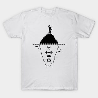 Iceberg Gains  - inverted T-Shirt